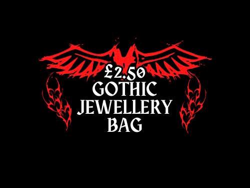 Gothic Jewellery Gift Bag Dark Gothic Jewellery Bag Gothic Necklace Gothic Earrings Ring Gothic Bag Gothic Gift Goth Gothic Lover Gift Box